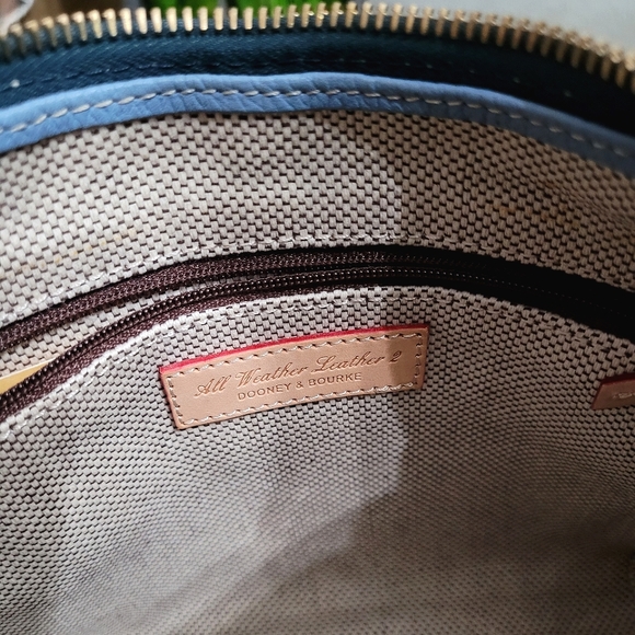 Dooney and Bourke Pebble Grain Leather Shoulder Bag - Picture 8 of 9